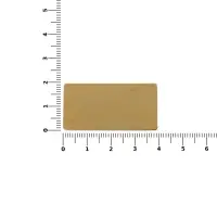 Значок Sanga Matto, золотистый глянцевый