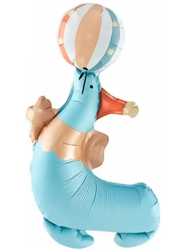 Воздушный шар фольгированный 17" &laquo;Весёлый тюлень&raquo;, 5 шт., под воздух