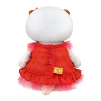 Мягкая игрушка &laquo;Кошечка Ли-Ли BABY в платье с белым бантом&raquo;, 18 см