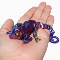 3Д игрушка "Хамелеон"