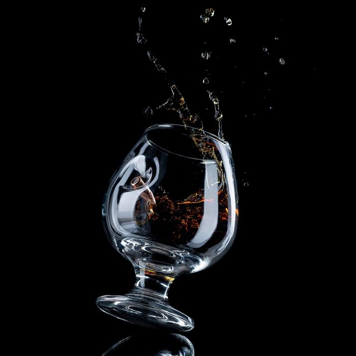 Бокал Бокал "Непробиваемый", пуля, для коньяка, коробка, 395 мл