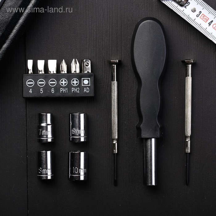 Набор инструментов в банке &laquo;Будь всегда первым&raquo;, 13 предметов