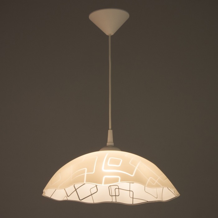 Светильник BayerLux "Риа" 1х60Вт Е27 38х38х11см