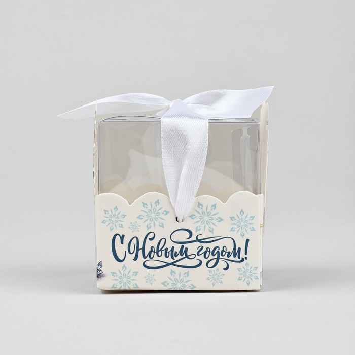 Коробка подарочная новогодняя складная &laquo;Новогодние подарки&raquo;, 7 х 7 х 7 см, Новый год