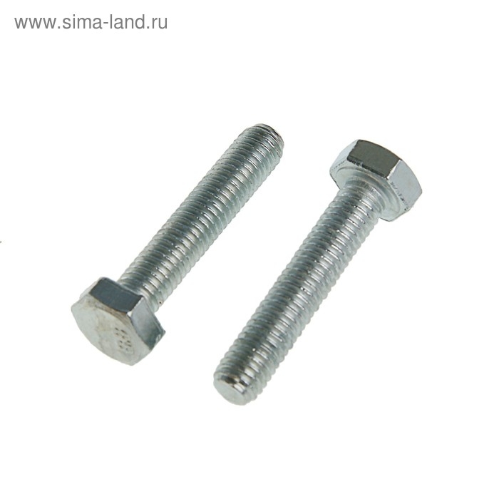 Болт ТУНДРА, оцинкованный, DIN 933, класс прочности 8.8, М8х40 мм, 5 кг