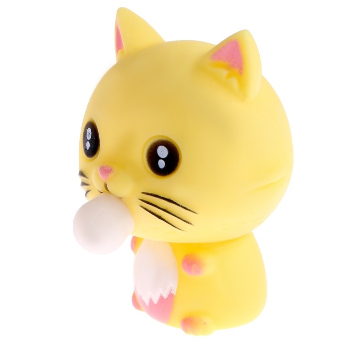 Мялка &laquo;Котик&raquo; надувает шарик