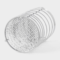 Сушилка для столовых приборов Доляна, 11&times;11&times;18,5 см, хромированная