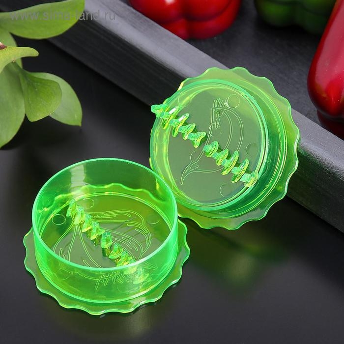 Измельчитель для чеснока Доляна &laquo;Хранитель&raquo;, 8&times;3 см, цвет МИКС