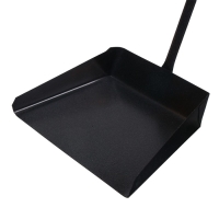 Совок хозяйственный, 26 &times; 22 &times; 5 см, черенок 80 см, металл