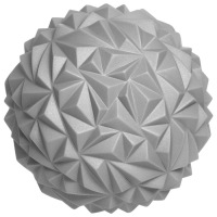 Массажный мяч ONLYTOP &laquo;Полусфера&raquo;, d=16 см, цвет серый