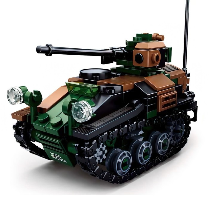 Конструктор Модельки &laquo;Танк&raquo;, 2 варианта сборки, 245 деталей