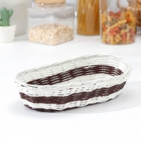 Корзинка для подачи Доляна &laquo;Овал. Шоко&raquo;, 26&times;14&times;6 см