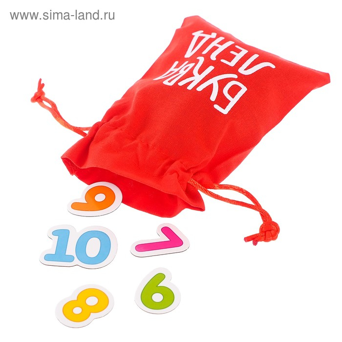 Магнитная книжка-игрушка &laquo;Цифры&raquo;, 8 стр.