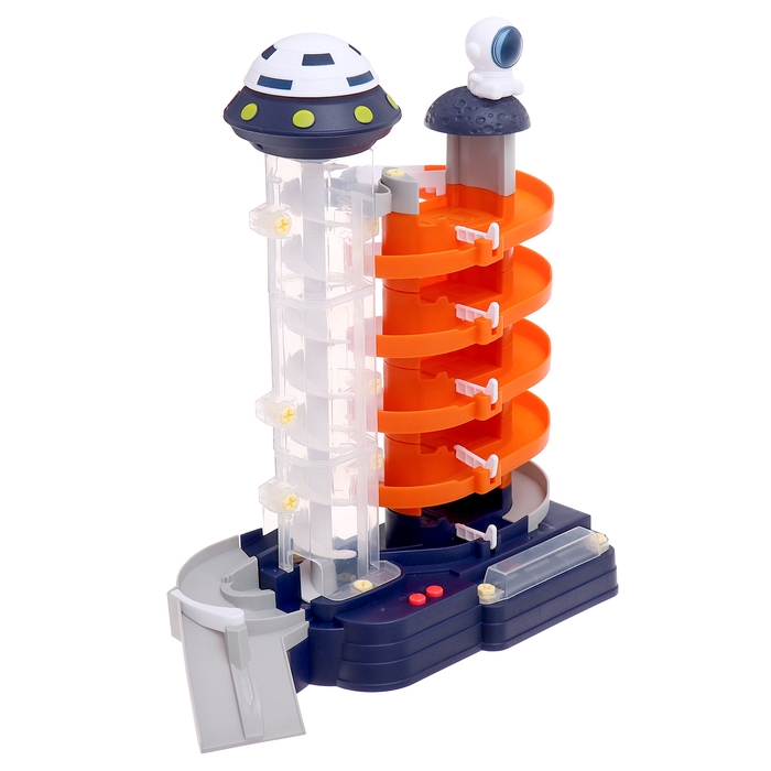 Автотрек &laquo;Космо-Парк&raquo;, с лифтом, 5 машинок, работает от батареек