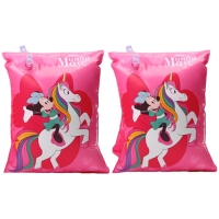 Нарукавники &laquo;Минни Маус&raquo;, детские, для плавания, 20х16 см., цвет розовый