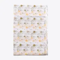 Бумага упаковочная тишью, новогодняя упаковка "Полет",50 х 66 см.