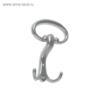 Крючок-вешалка №19, цвет хром