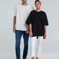 Футболка оверсайз &laquo;Чистая соль&raquo;, черная, размер M/L (48-50)