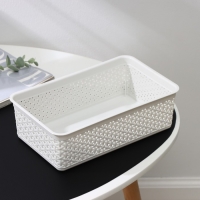 Корзинка универсальная Wenge, 2,25 л, 25,7&times;15,8&times;8 см, цвет светло-серый