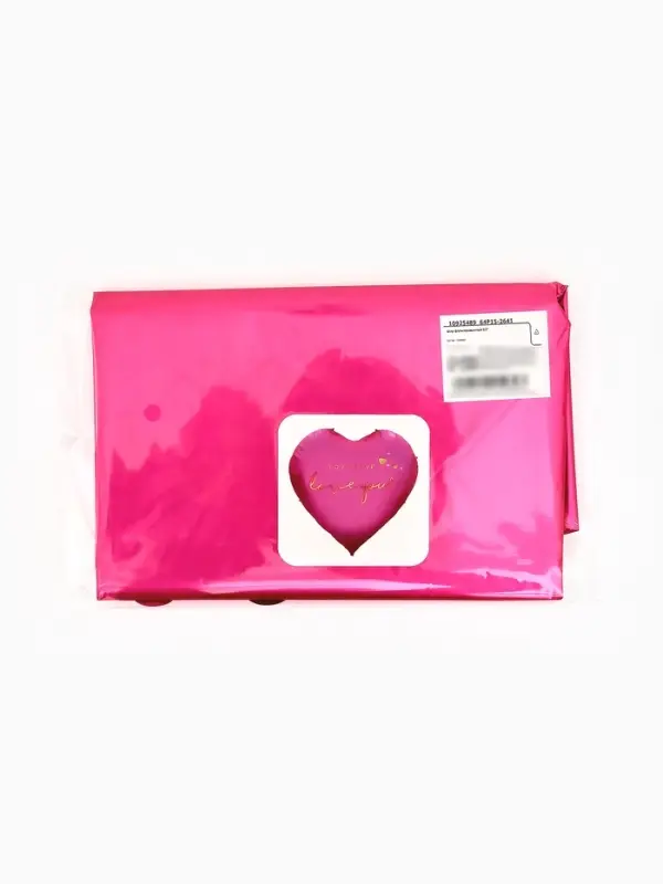 Воздушный шар фольгированный 63" &laquo;Сердце, фуксия"