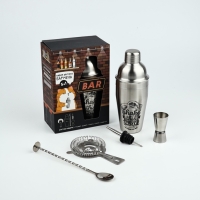 Набор для приготовления коктейлей "Бармен повтори", 5 предметов