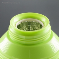 Термос 1 л, со стеклянной колбой, сохраняет тепло 10 ч, микс