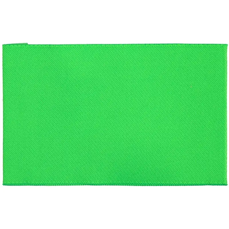 Лейбл тканевый Epsilon, XL, зеленый неон