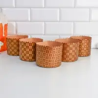 Форма бумажная для кулича Деко-про &laquo;Новый стандарт&raquo;, 11&times;8.5 см, МИКС