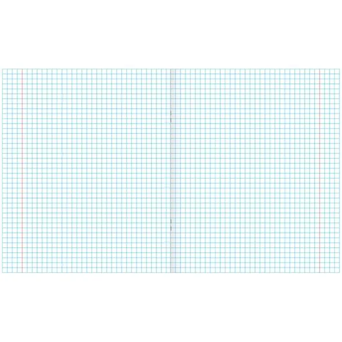 Тетрадь 12 листов в клетку &laquo;Зелёная обложка&raquo;, бумажная обложка 60 г/м&sup2;, белые листы