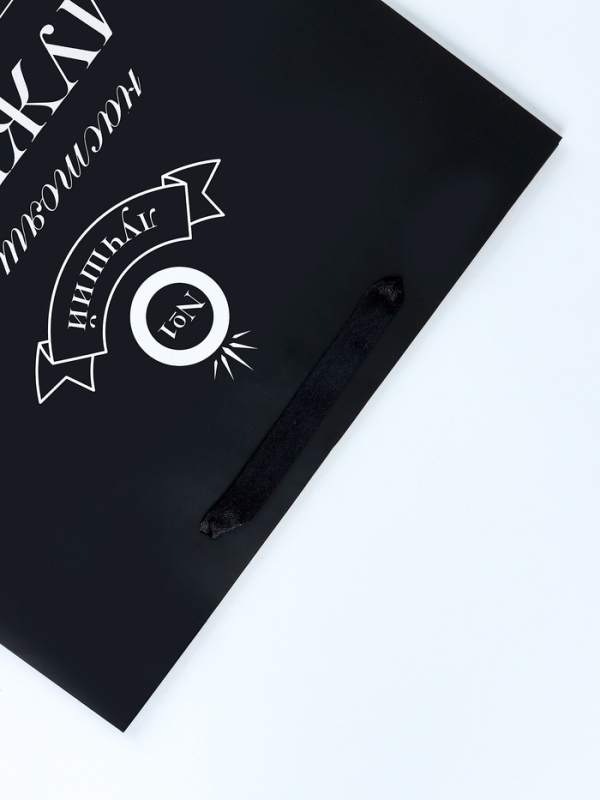 Пакет подарочный ламинированный вертикальный &laquo;Побед и свершений&raquo;, L 31 &times; 40 &times; 12 см