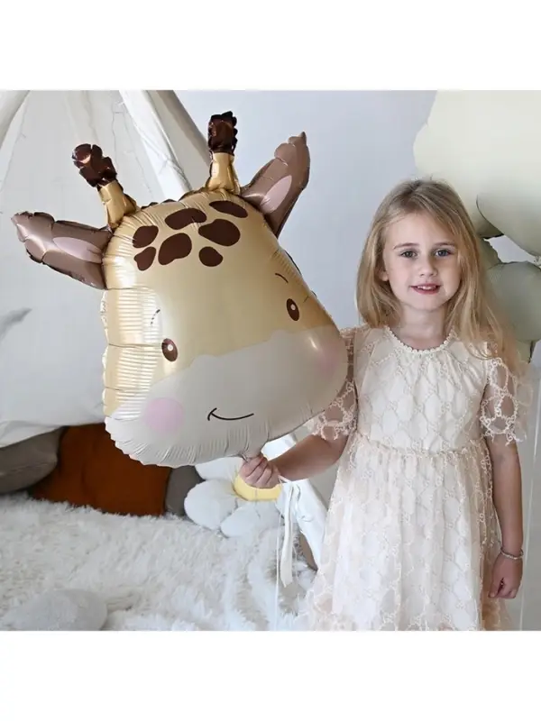 Воздушный шар фольгированный 24" &laquo;Жираф&raquo;, акварель