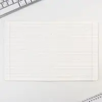 Тетрадь 12 листов в косую линейку, А5, на скрепке, блок №1 &laquo;Школьные принадлежности&raquo; МИКС