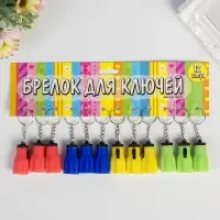 Фонарик брелок для ключей на кольце &laquo;Маленький тюльпанчик&raquo;, МИКС