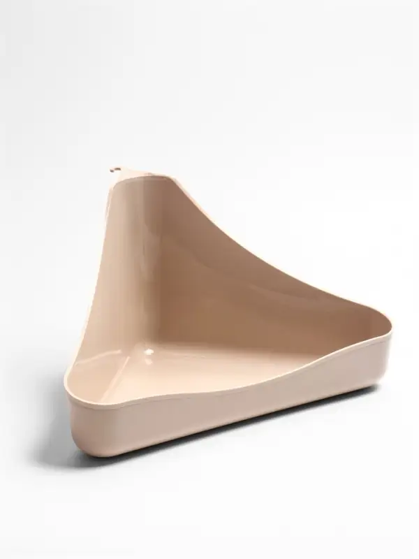 Туалет угловой для грызунов 33 х 19 х 18 см, микс цветов