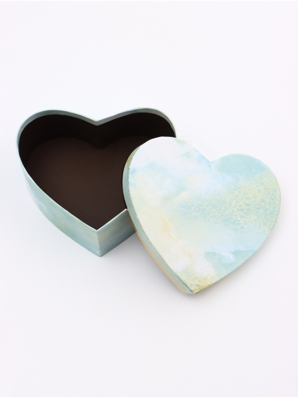 Набор коробок 3 в 1 сердца 22 х 20 х 9;  18.5 х 17 х 7.5; 1 6 х 14 х 6 см