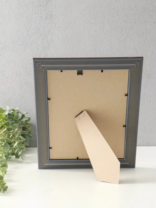 Фоторамка для фото 21х30 см (с ножкой) "Luxe Elegance" пластик, коричневый, (пластик экран)