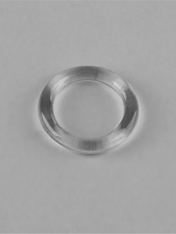 Кольцо для ковров и римских штор (наб 20шт цена за наб) d10/15мм пластик прозрач АУ