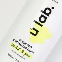 Средство для мытья пола, аромат сандал и груша, 1000 мл, ULAB