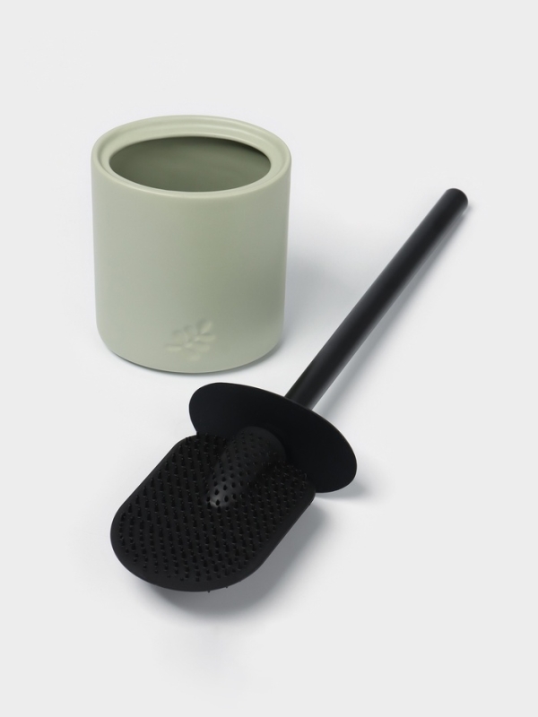 Ерш для унитаза "Листья" силиконовый