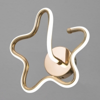 Бра Valentina 14Вт LED 4000-6000К золото 25х25х13см