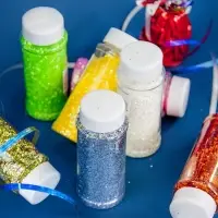 Конфетти &laquo;Шестиугольники&raquo; белые, голография, 0.1 см, 90 г