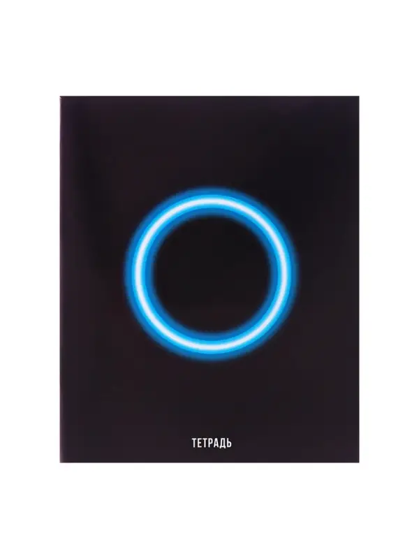 Тетрадь 48 листов в клетку Calligrata &laquo;Фигуры&raquo;, обложка мелованная бумага, блок №2 (серые листы) МИКС