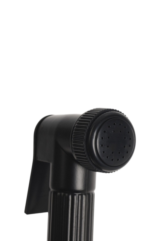 Смеситель для биде ZEIN Z4199, с гигиеническим душем, нерж. сталь, картридж 35 мм, черный