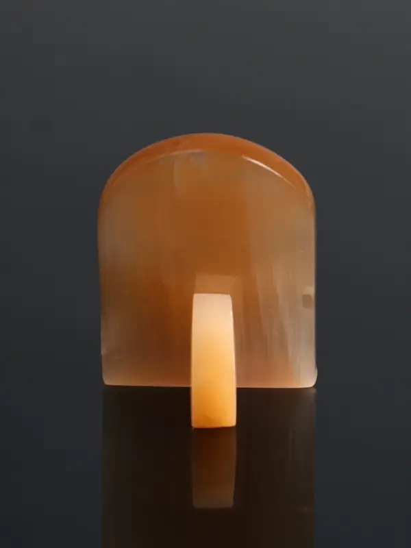 Икона Николай Чудотворец, 6х5 см, селенит