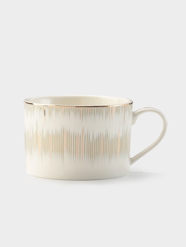 Чайная пара WY Golden rays, 220 мл, фарфор, белая