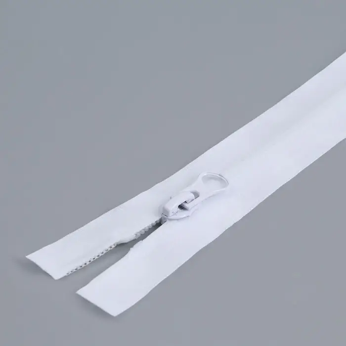 Молния &laquo;Спираль&raquo;, №7, разъёмная, водонепроницаемая, замок автомат, 50 см, белая