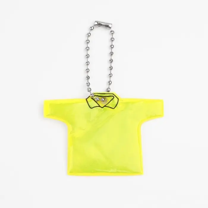 Светоотражающий элемент &laquo;Футболка&raquo;, двусторонний, 6&times;4.3 см, жёлтый