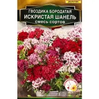 Семена цветов Гвоздика Искристая Шанель, смесь сортов Дв Золотая серия, Ц/П,0,1 г