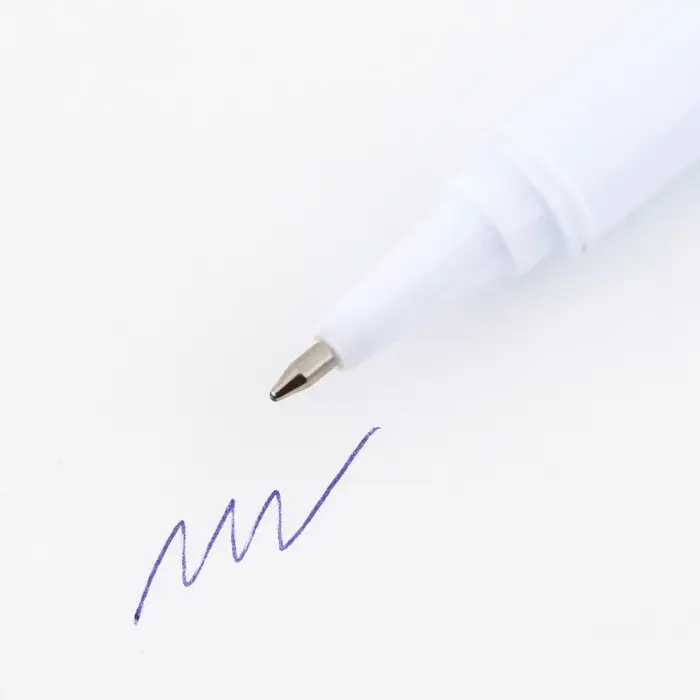 Ручка шариковая, синяя паста, 0.7 мм, с колпачком, пластик &laquo;8 Марта&raquo;