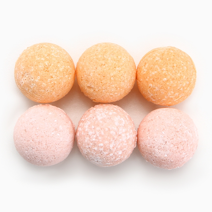 Подарочный набор косметики &laquo;Пряных радостей в Новом Году!&raquo;, бомбочки для ванны, 6 х 20 г, ЧИСТОЕ СЧАСТЬЕ